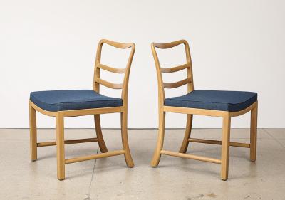 Edward Wormley Pair of Side Chairs by Edward Wormley