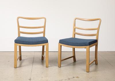 Edward Wormley Pair of Side Chairs by Edward Wormley