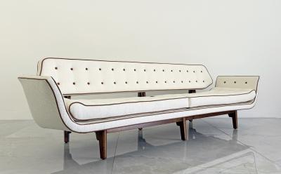 Edward Wormley Rare Edward Wormley Model 5719 La Gondola Sofa Dunbar 1957