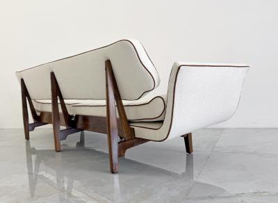 Edward Wormley Rare Edward Wormley Model 5719 La Gondola Sofa Dunbar 1957