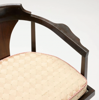 Edward Wormley Rare Set of Six Edward Wormley Horseshoe Chairs Model 935 for Dunbar