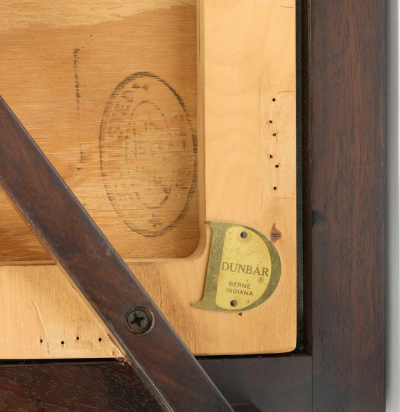 Edward Wormley Rare Set of Six Edward Wormley Horseshoe Chairs Model 935 for Dunbar