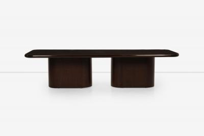 Edward Wormley Roger Lee Sprunger for Dunbar Double Pedestal Dining or Conference Table 1965
