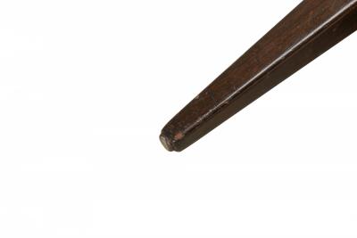 Edward Wormley Set of 4 Edward Wormley for Dunbar Patterned Mauve Upholstered Side Chairs