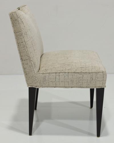 Edward Wormley Set of Eight Edward Wormley for Dunbar Dining Chairs in Linherr Hollingsworth