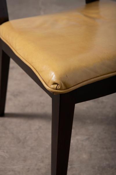 Edward Wormley Set of Six Edward Wormley Cane Dining Chairs for Dunbar