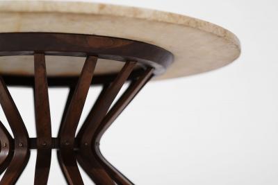 Edward Wormley Sheaf of Wheat Travertine Top Coffee Table by Edward Wormley C 1950s