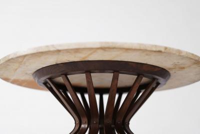 Edward Wormley Sheaf of Wheat Travertine Top Coffee Table by Edward Wormley C 1950s