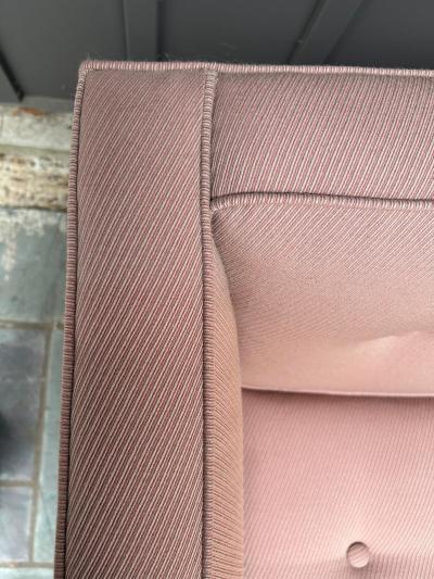 Edward Wormley Stylish Petite Edward Wormley for Dunbar Walnut Sofa Miid Century