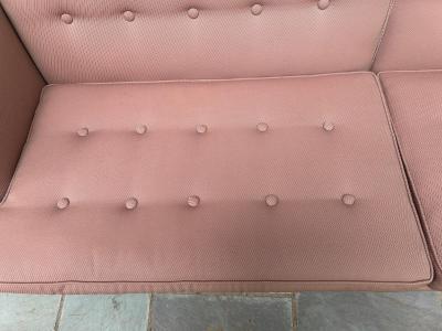 Edward Wormley Stylish Petite Edward Wormley for Dunbar Walnut Sofa Miid Century