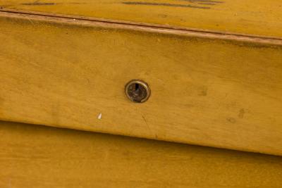 Edward Wormley for Dunbar American Mid Century Maple Louver Front Chest