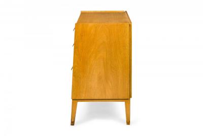Edward Wormley for Dunbar American Mid Century Maple Three Drawer Slant Front Ch