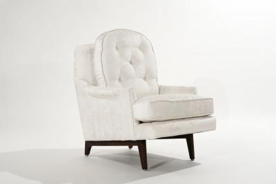 Edward Wormley for Dunbar Janus Collection Chair and Footstool C 1950s