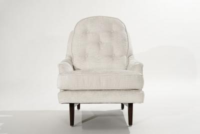 Edward Wormley for Dunbar Janus Collection Chair and Footstool C 1950s