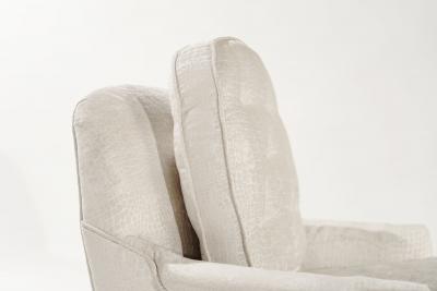 Edward Wormley for Dunbar Janus Collection Chair and Footstool C 1950s