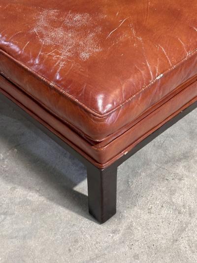 Edward Wormley for Dunbar Leather Ottomans Model 5314 1960