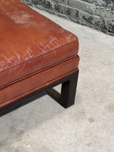 Edward Wormley for Dunbar Leather Ottomans Model 5314 1960