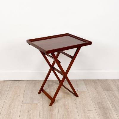 Edwardian Folding Mahogany Side Table or Bar England circa 1910