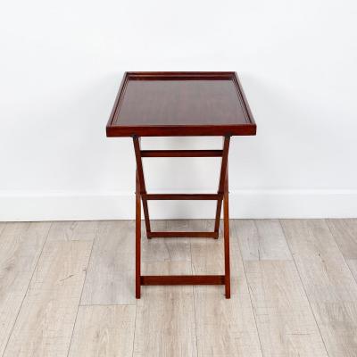 Edwardian Folding Mahogany Side Table or Bar England circa 1910