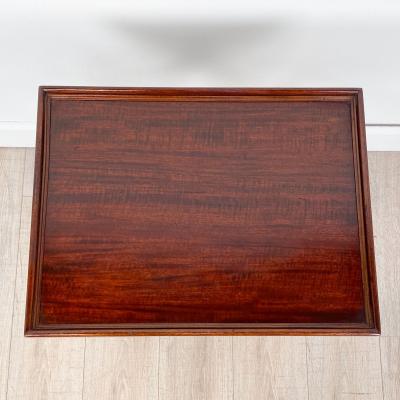 Edwardian Folding Mahogany Side Table or Bar England circa 1910