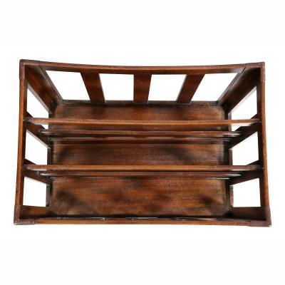 Edwardian Mahogany Canterbury