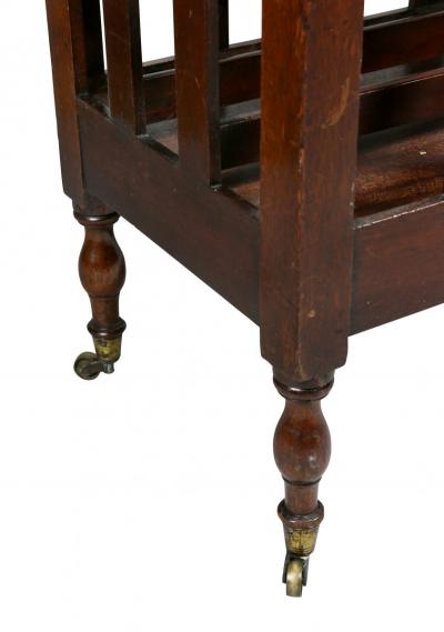 Edwardian Mahogany Canterbury