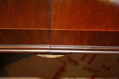 Edwardian Period Triple Pedestal Dining Table