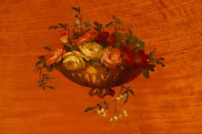 Edwardian Satinwood And Painted Wine Cooler