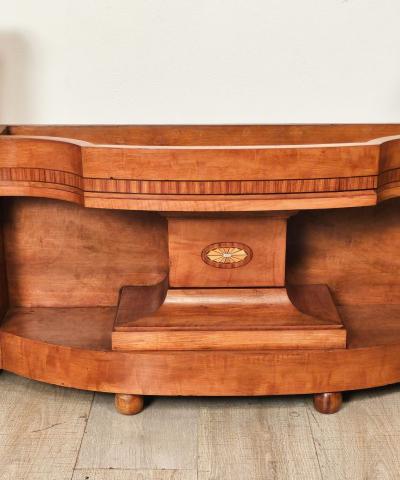 Edwardian Satinwood Plant Stand England circa 1900