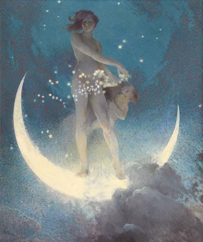 Edwin Howland Blashfield Spring Scattering Stars