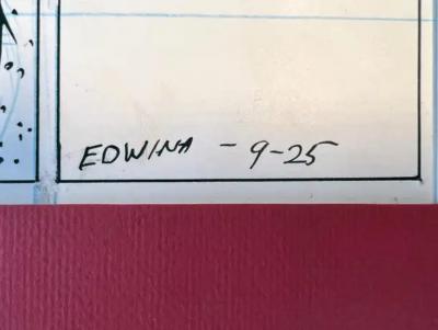 Edwina Dumm Tippie Comic Strip Original Art Female Cartoonist