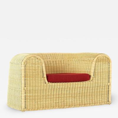 Eero Aarnio Eero Aarnio Mid Century Rattan Lounge Chair