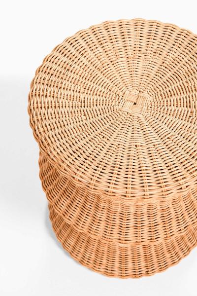Eero Aarnio Eero Aarnio Side Table in Rattan by ASKO 1960s