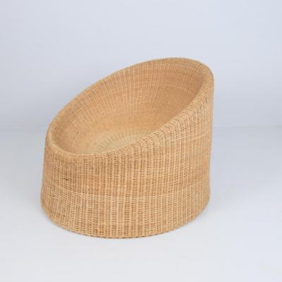 Eero Aarnio Eero Aarnio Sizable Elephant Boot Lounge Chair Rattan Wicker Asko 1960s