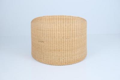 Eero Aarnio Eero Aarnio Sizable Elephant Boot Lounge Chair Rattan Wicker Asko 1960s