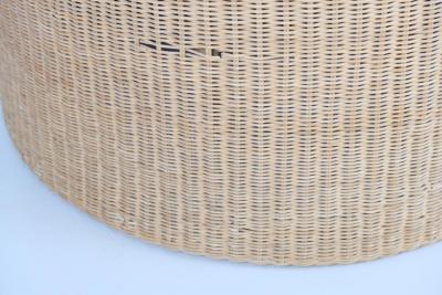Eero Aarnio Eero Aarnio Sizable Elephant Boot Lounge Chair Rattan Wicker Asko 1960s