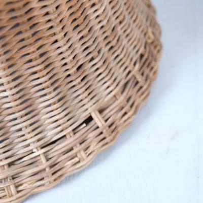 Eero Aarnio Set of Two Eero Aarnio Mushroom Juttu Stools In Rattan Wicker Asko 1960s
