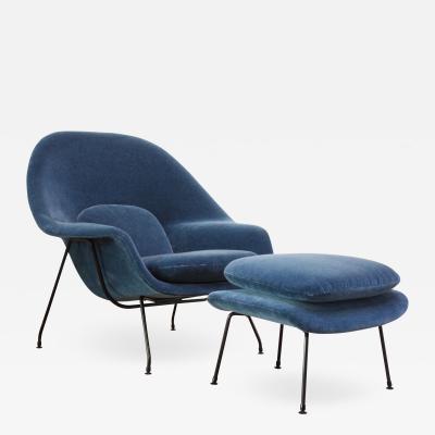 knoll womb chair with ottoman