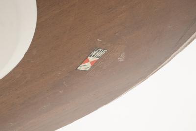 Eero Saarinen Eero Saarinen 42 Tulip Dining Table in Walnut for Knoll