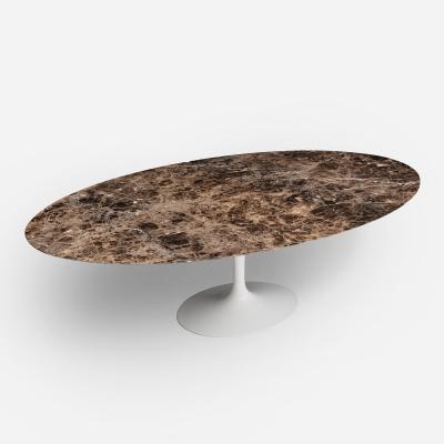 Eero Saarinen Eero Saarinen Pedestal Marble Dining Table for Knoll Iconic Mid Century