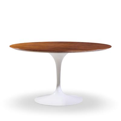 Eero Saarinen Eero Saarinen for Knoll Mid Century 54 Inch Walnut Tulip Dining Table