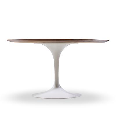 Eero Saarinen Eero Saarinen for Knoll Mid Century 54 Inch Walnut Tulip Dining Table