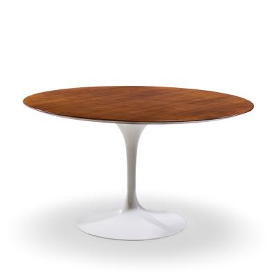 Eero Saarinen Eero Saarinen for Knoll Mid Century 54 Inch Walnut Tulip Dining Table