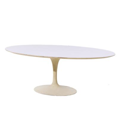 Eero Saarinen Eero Saarinen for Knoll Mid Century 78 Inch Oval Tulip Dining Table