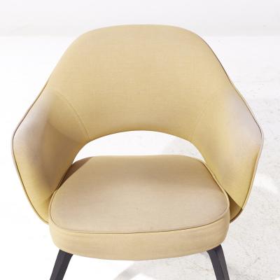 Eero Saarinen Eero Saarinen for Knoll Mid Century Bentwood Executive Dining Chairs Set of 10