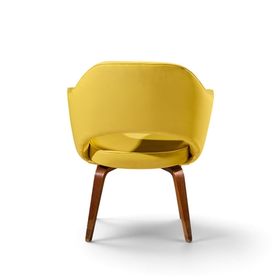 Eero Saarinen Eero Saarinen for Knoll Mid Century Bentwood Executive Dining Chairs Set of 6