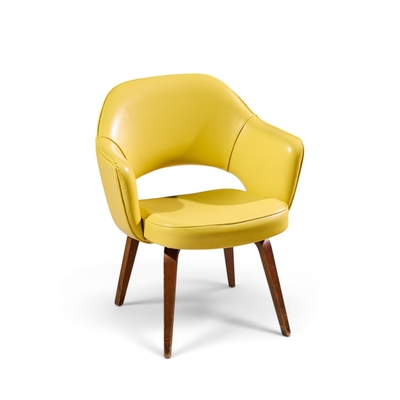 Eero Saarinen Eero Saarinen for Knoll Mid Century Bentwood Executive Dining Chairs Set of 6