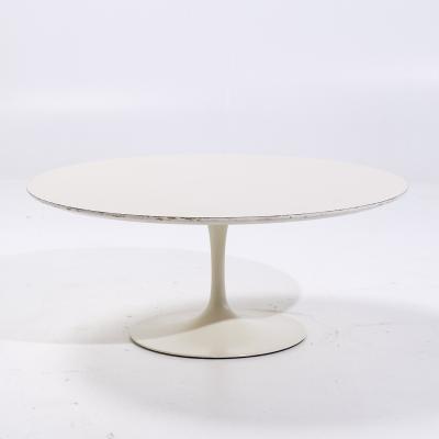 Eero Saarinen Eero Saarinen for Knoll Mid Century Tulip 36 inch White Laminate Coffee Table