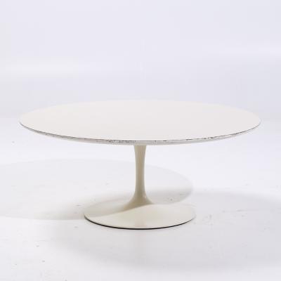 Eero Saarinen Eero Saarinen for Knoll Mid Century Tulip 36 inch White Laminate Coffee Table
