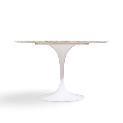 Eero Saarinen Eero Saarinen for Knoll Mid Century Tulip 84 Inch Marble Dining Table